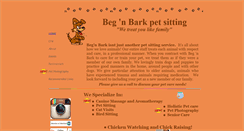 Desktop Screenshot of begnbark.com